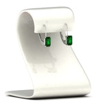 Load image into Gallery viewer, 4-ct.-leverback-emerald-emerald-earrings-in-white-gold-FDEAR9225EMGEMGR-4.00 CT-NL-WG

