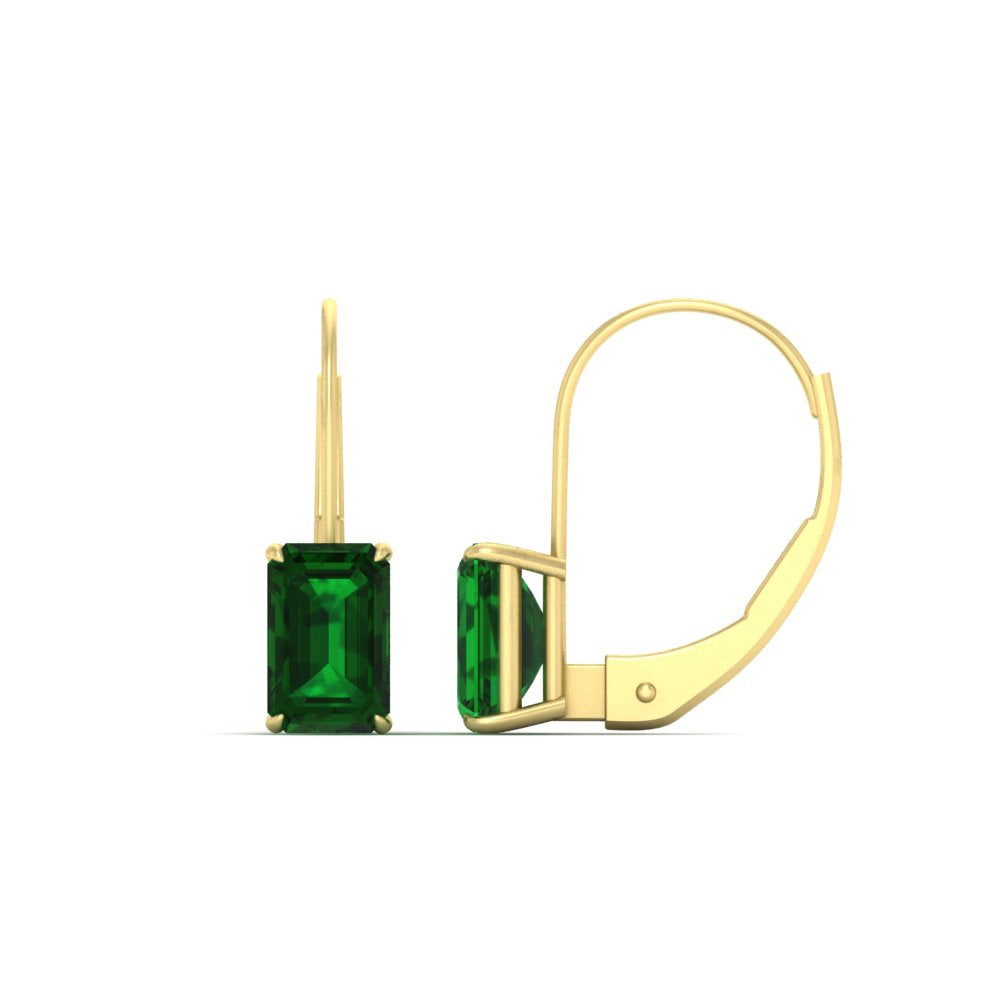 4-ct.-leverback-emerald-emerald-earrings-in-yellow-gold-FDEAR9225EMGEMGR-4.00 CT-NL-YG