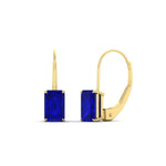 Load image into Gallery viewer, 4-ct.-leverback-emerald-sapphire-earrings-in-yellow-gold-FDEAR9225EMGSABL-4.00 CT-NL-YG
