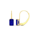 Load image into Gallery viewer, 4-ct.-leverback-emerald-sapphire-earrings-in-yellow-gold-FDEAR9225EMGSABL-4.00 CT-NL-YG
