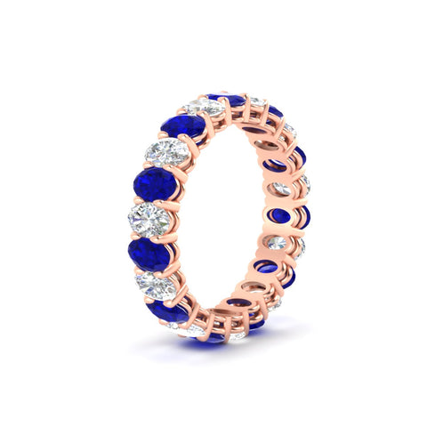4-ctw-classic-oval-diamond-eternity-band-ring-with-blue-sapphire-in-rose-gold-fdewb8324ovgsablangle2-4.50x3.00mm-nl-rg