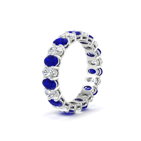 4-ctw-classic-oval-diamond-eternity-band-ring-with-blue-sapphire-in-white-gold-fdewb8324ovgsablangle2-4.50x3.00mm-nl-wg