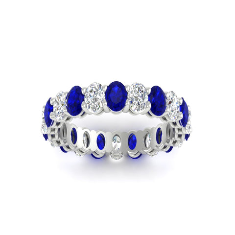 4-ctw-classic-oval-diamond-eternity-band-ring-with-blue-sapphire-in-white-gold-fdewb8324ovgsablangle5-4.50x3.00mm-nl-wg