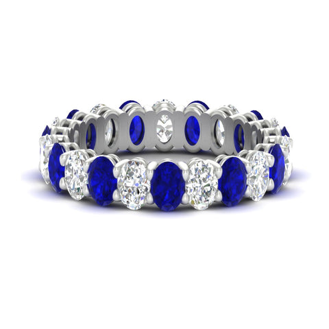 4-ctw-classic-oval-diamond-eternity-band-ring-with-blue-sapphire-in-white-gold-fdewb8324ovgsablsleep-4.50x3.00mm-nl-wg