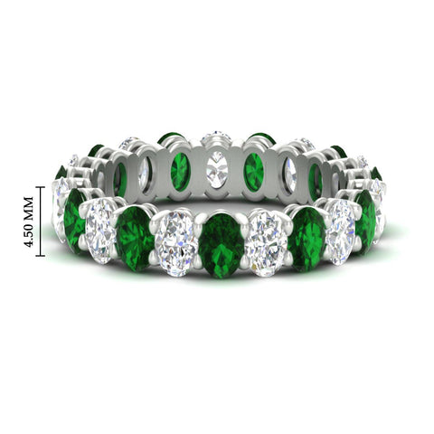 4-ctw-classic-oval-diamond-eternity-band-ring-with-emerald-in-white-gold-fdewb8324ovgemgrsleep-4.50x3.00mm-nl-wg-hw