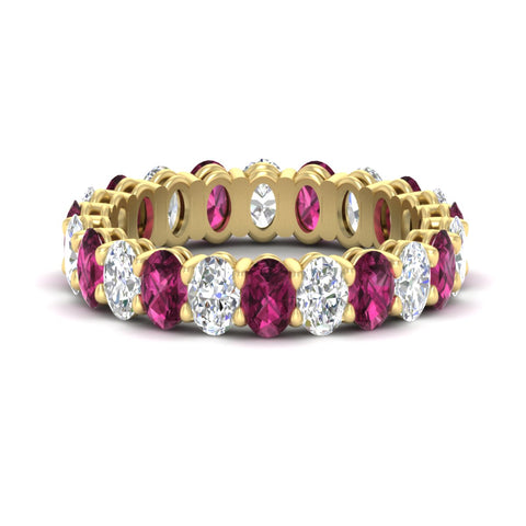 4-ctw-classic-oval-diamond-eternity-band-ring-with-pink-sapphire-in-yellow-gold-fdewb8324ovgsadrpisleep-4.50x3.00mm-nl-yg