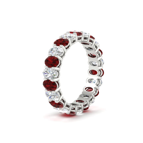 4-ctw-classic-oval-diamond-eternity-band-ring-with-ruby-in-white-gold-fdewb8324ovgrudrangle2-4.50x3.00mm-nl-wg