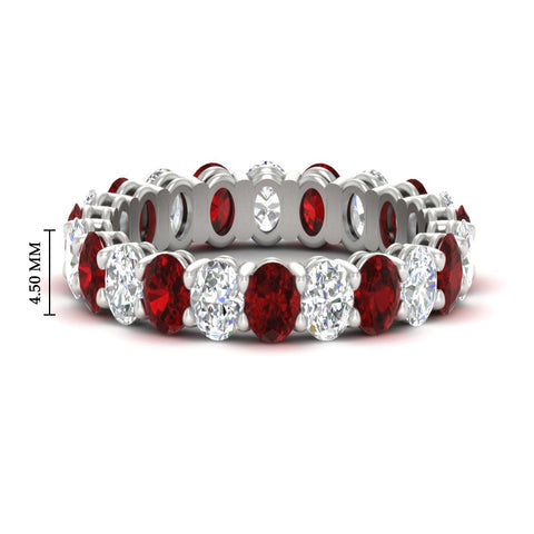 4-ctw-classic-oval-diamond-eternity-band-ring-with-ruby-in-white-gold-fdewb8324ovgrudrsleep-4.50x3.00mm-nl-wg-hw