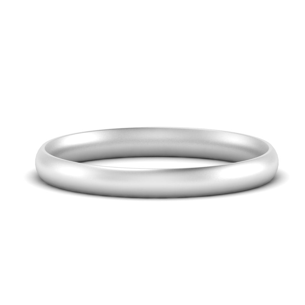 Comfort Fit Mens Wedding Band