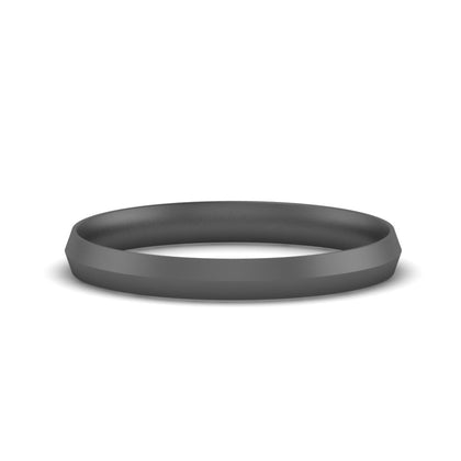 Comfort Fit Knife Edge Mens Band