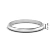 Load image into Gallery viewer, 4-mm-comfort-fit-wedding-band-in-FDM276354B-4MM-NL-WG