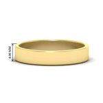 Load image into Gallery viewer, 4-mm-slim-cigar-band-in-FD11377B-4.00MM-NL-YG
