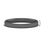 Load image into Gallery viewer, 4 mm Steps Edge Comfort Fit Mens Band
