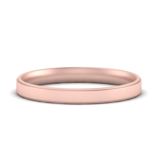 4 mm Steps Edge Comfort Fit Mens Band
