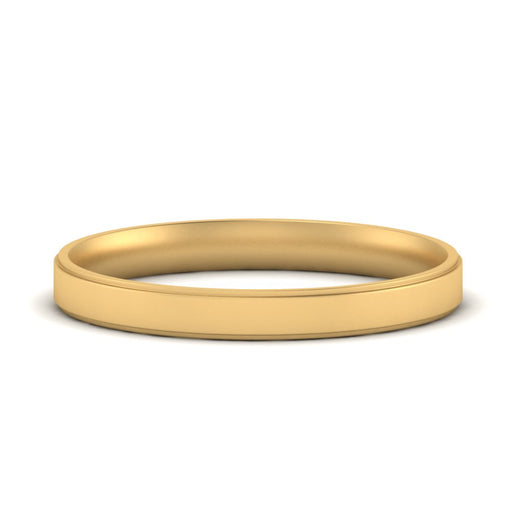 4 mm Steps Edge Comfort Fit Mens Band