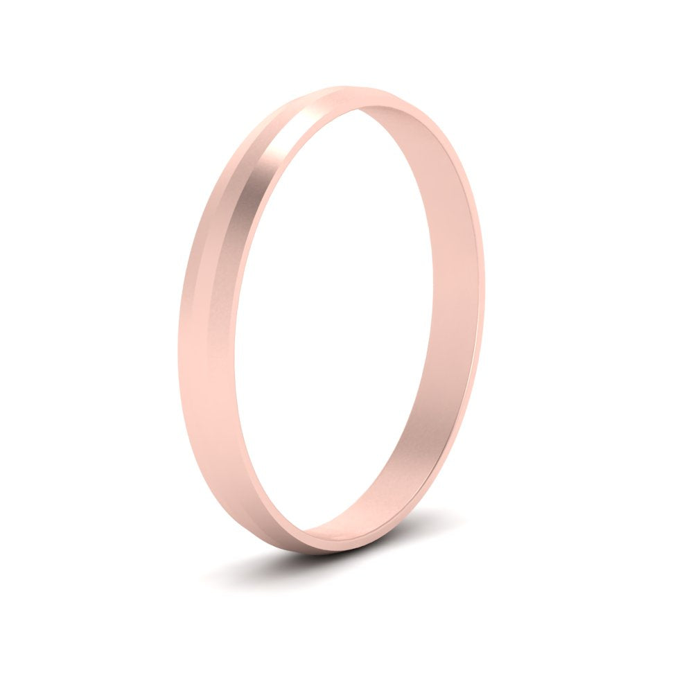 4-mm-wedding-band-beveled-edge-matte-in-rose-gold-fdm10527b-4.0mm-nl-rg