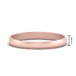 Load image into Gallery viewer, 4 mm Wedding Band Beveled Edge Matte
