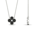 Thumbnail 52 - 4-petal-flower-black-diamond-pendant-in-FDPD1101GBLACK-NL-WG
