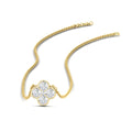 Thumbnail 3 - 4-petal-flower-diamond-pendant-in-FDPD1101-NL-YG
