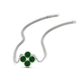 Thumbnail 43 - 4-petal-flower-emerald-pendant-in-FDPD1101GEMGR-NL-WG