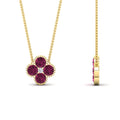 Thumbnail 60 - 4-petal-flower-pink-sapphire-pendant-in-FDPD1101GSADRPI-NL-YG