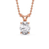 Load image into Gallery viewer, 4-prong-basket-3-carat-oval-diamond-solitaire-pendant-in-rose-gold-FDPD8469ANGLE1-OV-3.00-RG.jpg?v=1758193182