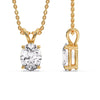 Load image into Gallery viewer, 4-prong-basket-3-carat-oval-diamond-solitaire-pendant-in-yellow-gold-FDPD8469ANGLE3-OV-3.00-YG.jpg?v=1758193116
