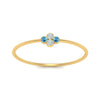 Load image into Gallery viewer, Bezel Set Stack Promise Ring