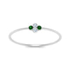 Load image into Gallery viewer, Bezel Set Stack Promise Ring