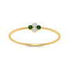 Load image into Gallery viewer, Bezel Set Stack Promise Ring