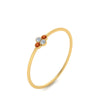 Load image into Gallery viewer, Bezel Set Stack Promise Ring