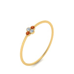 Load image into Gallery viewer, Bezel Set Stack Promise Ring
