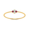 Load image into Gallery viewer, Bezel Set Stack Promise Ring