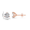 Load image into Gallery viewer, 4.00-ct-martini-stud-diamond-earrings-in-rose-gold-FDEAR11581-4.00ct-NL-RG
