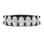 Load image into Gallery viewer, 4.00-ct-seven-stone-diamond-wedding-band-in-black-gold-FD8008OVB-4.00CT-NL-BG.jpg?v=1763628833
