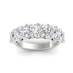 Load image into Gallery viewer, 4.00-ct-seven-stone-diamond-wedding-band-in-white-gold-FD8008OVBANGLE5-4.00CT-NL-WG.jpg?v=1763628833
