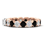 Load image into Gallery viewer, 4.25 Carat Round Diamond Bezel Droplet Wedding Band
