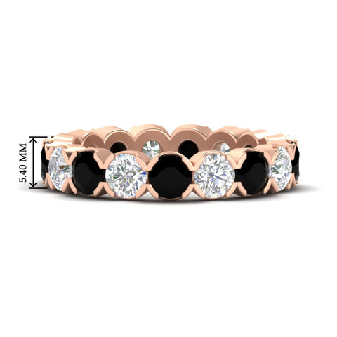 4.25-carat-round-diamond-and-black-diamond-bezel-droplet-wedding-band-in-rose-gold-FD8072ROBGBLACK-4.25CT-NL-RG-HW?v=1751956668
