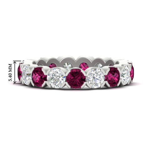 4.25-carat-round-diamond-and-pink-sapphire-bezel-droplet-wedding-band-in-white-gold-FD8072ROBGSADRPI-4.25CT-NL-WG-HW?v=1751956670
