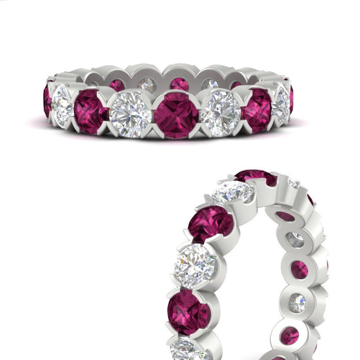 4.25-carat-round-diamond-and-pink-sapphire-bezel-droplet-wedding-band-in-white-gold-FD8072ROBGSADRPIANGLE3-4.25CT-NL-WG?v=1751956670