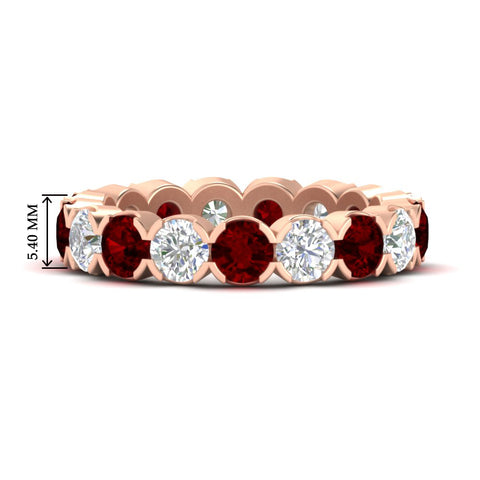 4.25-carat-round-diamond-and-ruby-bezel-droplet-wedding-band-in-rose-gold-FD8072ROBGRUDR-4.25CT-NL-RG-HW?v=1751956668