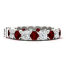 Load image into Gallery viewer, 4.25-carat-round-diamond-and-ruby-bezel-droplet-wedding-band-in-white-gold-FD8072ROBGRUDR-4.25CT-NL-WG-HW?v=1751956671