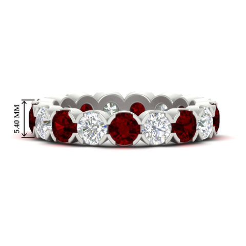 4.25-carat-round-diamond-and-ruby-bezel-droplet-wedding-band-in-white-gold-FD8072ROBGRUDR-4.25CT-NL-WG-HW?v=1751956671