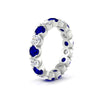 Load image into Gallery viewer, 4.25-carat-round-diamond-and-sapphire-bezel-droplet-wedding-band-in-white-gold-FD8072ROBGSABLANGLE2-4.25CT-NL-WG?v=1751956670