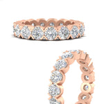 Load image into Gallery viewer, 4.25 Carat Round Diamond Bezel Droplet Wedding Band
