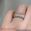 Load image into Gallery viewer, Alternating Pear Shaped Eternity Band