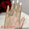 Load image into Gallery viewer, Alternating Pear Shaped Eternity Band