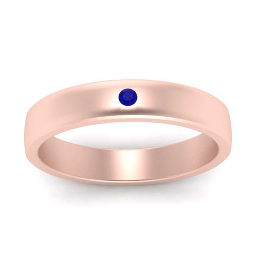 Round Diamond Classic Mens Band