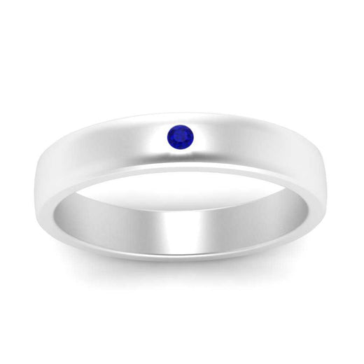 Round Diamond Classic Mens Band