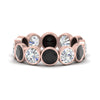 Load image into Gallery viewer, 4.80-carat-eternity-ring-bezel-black-diamond-in-rose-gold-FDEWB10558-0.40CTGBLACKANGLE3-NL-RG
